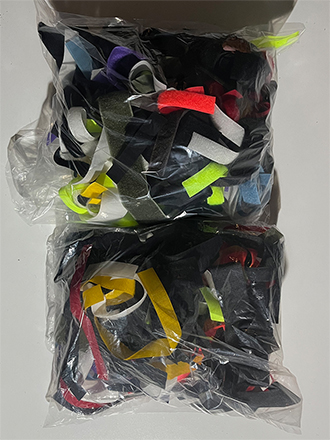 jede Menge Klettband