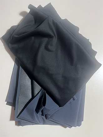 Softshell mesh + light